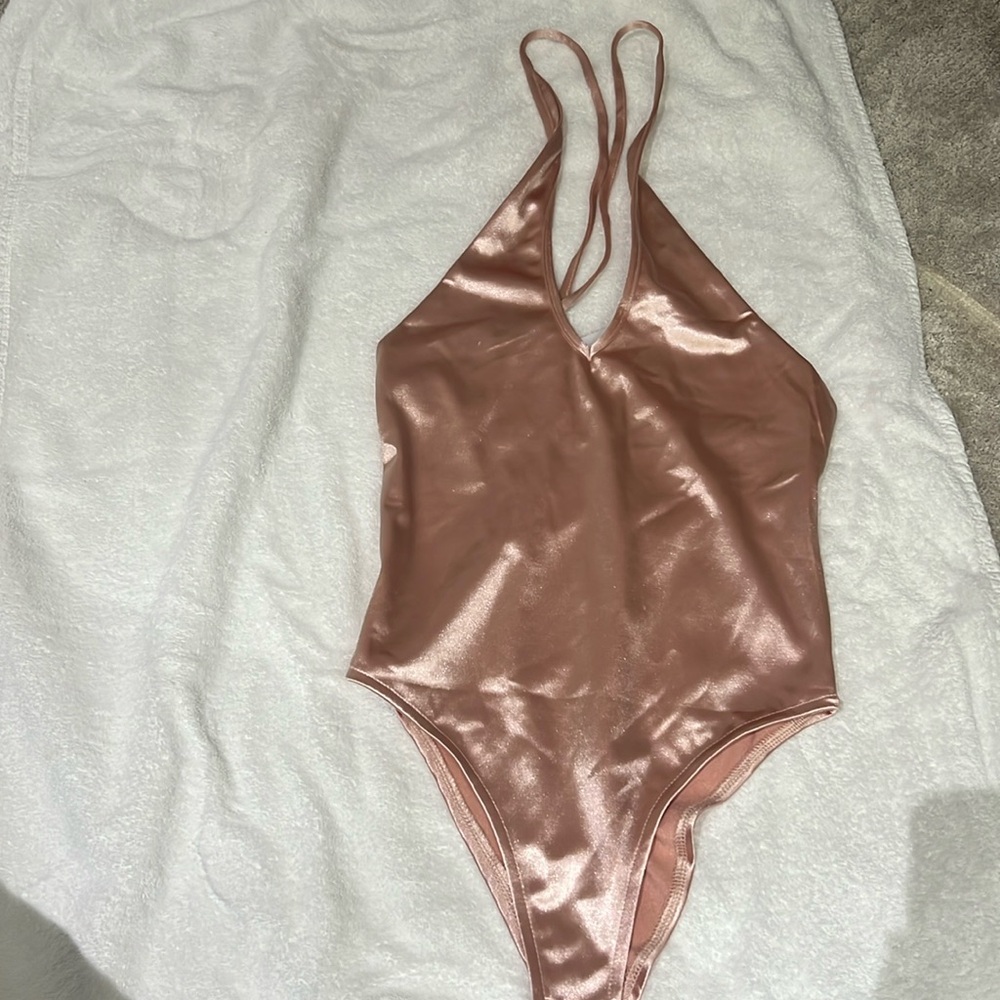 Adika pink bodysuit size s